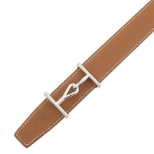 Load image into Gallery viewer, HERMES Jumbo Belt Reversible Belt Size 80 Black/Gold Box Calf Leather Togo Leather