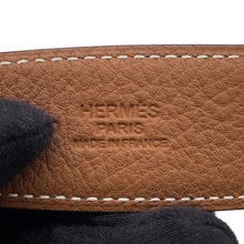 Load image into Gallery viewer, HERMES Jumbo Belt Reversible Belt Size 80 Black/Gold Box Calf Leather Togo Leather