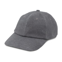 Load image into Gallery viewer, Bottega Veneta Jersey Print Nubuck Leather Cap Size M Gray739329 V2UT0 Leather