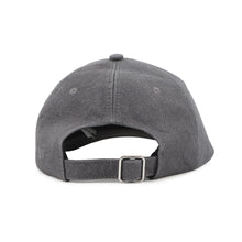 Load image into Gallery viewer, Bottega Veneta Jersey Print Nubuck Leather Cap Size M Gray739329 V2UT0 Leather