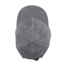 Load image into Gallery viewer, Bottega Veneta Jersey Print Nubuck Leather Cap Size M Gray739329 V2UT0 Leather