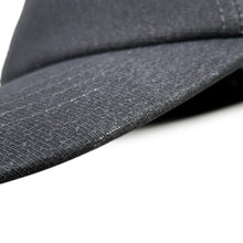 Load image into Gallery viewer, Bottega Veneta Jersey Print Nubuck Leather Cap Size M Gray739329 V2UT0 Leather