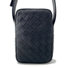 Load image into Gallery viewer, Bottega Veneta INTRECCIATO Cassette Cross Body Bag Black743214 Calf Leather Size Mini