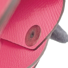 将图像加载到图库查看器中,HERMES Calvi duo Rose Azalee Epsom