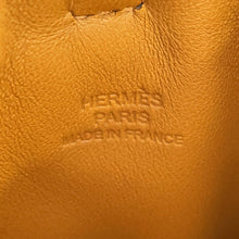 将图像加载到图库查看器中,HERMES pillow phone case Blue France/Sesame Lambskin