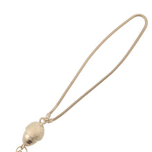 Load image into Gallery viewer, CHANEL Acorn motif keychainA30366 Gold Plated
