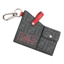 将图像加载到图库查看器中,FENDI Pocket Bag Charm Gray7AR759 PVC Leather