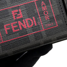 Load image into Gallery viewer, FENDI Pocket Bag Charm Gray7AR759 PVC Leather