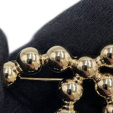 Load image into Gallery viewer, CHANEL CC Logo Hair Clip Champagne GoldAB6278 Metal