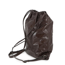 将图像加载到图库查看器中,Valentino Garavani VLTN Logo Backpack Brown Leather