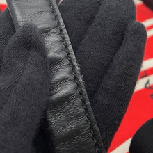 Load image into Gallery viewer, BALENCIAGA Navy Kabas Red339933 Canvas Leather Size Small