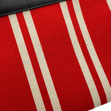 Load image into Gallery viewer, BALENCIAGA Navy Kabas Red339933 Canvas Leather Size Small