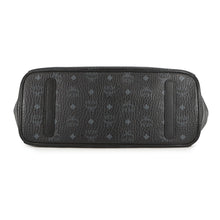 将图像加载到图库查看器中,MCM Visetos Tote Bag Black/GrayMWPS5AVI38BK001 Leather