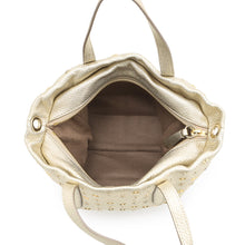 Load image into Gallery viewer, JIMMY CHOO Mini Sara Star Studded 2-Way Bag Gold229MINISARA Leather Size Mini