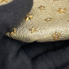 Load image into Gallery viewer, JIMMY CHOO Mini Sara Star Studded 2-Way Bag Gold229MINISARA Leather Size Mini