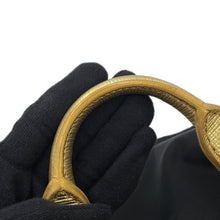 将图像加载到图库查看器中,BURBERRY Logo Backpack Black4033282 Nylon Leather