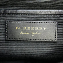 将图像加载到图库查看器中,BURBERRY Logo Backpack Black4033282 Nylon Leather