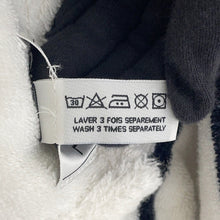 Load image into Gallery viewer, CHANEL CC Logo Blanket White/Black Cotton100%