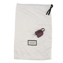 Load image into Gallery viewer, GUCCI Lady Lock Handbag Purple331828 Leather