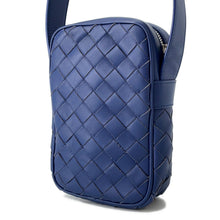 Load image into Gallery viewer, Bottega Veneta INTRECCIATO Shoulder Bag Blue729296 Leather