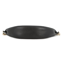 将图像加载到图库查看器中,JIMMY CHOO Logo ChainShoulder Bag Black Leather
