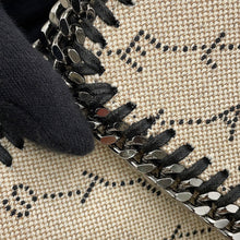 将图像加载到图库查看器中,Stella McCartney Falabella Logo ChainShoulder Bag Beige455128 Canvas