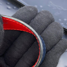 Load image into Gallery viewer, Christian Louboutin Logo Embossed Shoulder Bag Navy PVC Leather