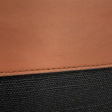 将图像加载到图库查看器中,BURBERRY Logo Tote Bag Black/Brown8093453 Canvas Leather