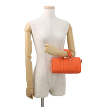 Load image into Gallery viewer, LOUIS VUITTON Keepall OrangeM81004 LV Aerogram Size XS