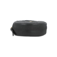 将图像加载到图库查看器中,CHANEL Matelasse Round ChainShoulder Bag BlackA70657 Soft Caviar Leather