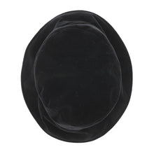 Load image into Gallery viewer, MIUMIU logo bucket hat Size M Black5HC196 Velvet