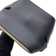 Load image into Gallery viewer, LOUIS VUITTON Square bag Navy/Beige/BrownM52350 Monogram trompe l'oeil