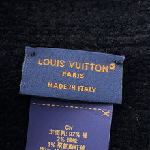 Load image into Gallery viewer, LOUIS VUITTON LV Crush Monogram Beanie Size S NoirM96194 Cotton97% Nylon2% Polyurethane1%