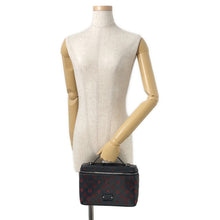 Load image into Gallery viewer, Christian Louboutin Punching Logo 2-Way Shoulder Bag Black/Red Leather