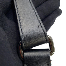 Load image into Gallery viewer, Christian Louboutin Punching Logo 2-Way Shoulder Bag Black/Red Leather