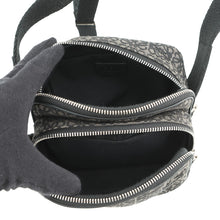 Load image into Gallery viewer, LOEWE Repeat Anagram Camera Bag Pochette Shoulder Bag Charcoal Grey/BlackB604Z80X01 Canvas Size Mini