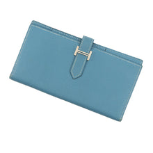 Load image into Gallery viewer, HERMES Beansufla Blue Jean Epsom