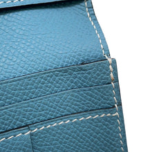 Load image into Gallery viewer, HERMES Beansufla Blue Jean Epsom