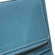 Load image into Gallery viewer, HERMES Beansufla Blue Jean Epsom