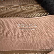 Load image into Gallery viewer, PRADA Saffiano Leather Triangle 2-Way Shoulder Bag Jasmin Flower1NR015 Leather