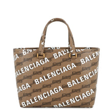 将图像加载到图库查看器中,BALENCIAGA BBMonogram 2WAY Tote Bag Brown702699 PVC
