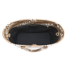 将图像加载到图库查看器中,BALENCIAGA BBMonogram 2WAY Tote Bag Brown702699 PVC