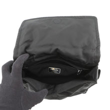 将图像加载到图库查看器中,PRADA Small Padded Re-Nylon Shoulder Bag Black1BD313 Nylon Leather
