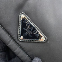 将图像加载到图库查看器中,PRADA Small Padded Re-Nylon Shoulder Bag Black1BD313 Nylon Leather