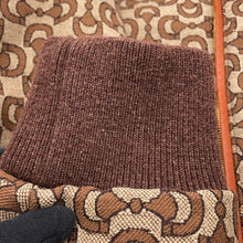 将图像加载到图库查看器中,GUCCI Horsebit Blouson Size 46 Brown694157 Wool 99% Silk1%