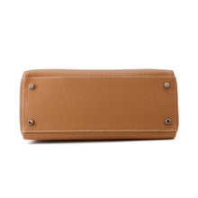 将图像加载到图库查看器中,HERMES Kelly Retourne Gold Togo Leather Size 28