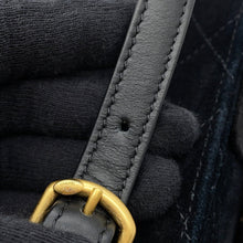 Load image into Gallery viewer, CHANEL CHANEL 25 Backpack BlackAS5600 Suede Calf Leather Size Medium