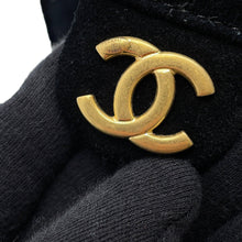 Load image into Gallery viewer, CHANEL CHANEL 25 Backpack BlackAS5600 Suede Calf Leather Size Medium