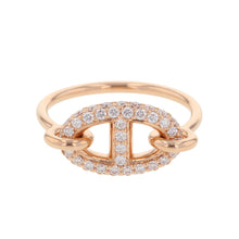 Load image into Gallery viewer, HERMES Farandole Ring Size 51/#11H221624B 00051 18K Pink Gold