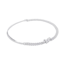将图像加载到图库查看器中,HERMES BoucleSellier Inflexible Necklace Size PM/42H125210B SV925